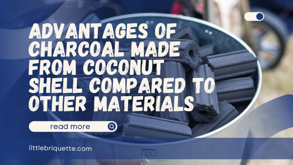 Charcoal Made from Coconut Shell