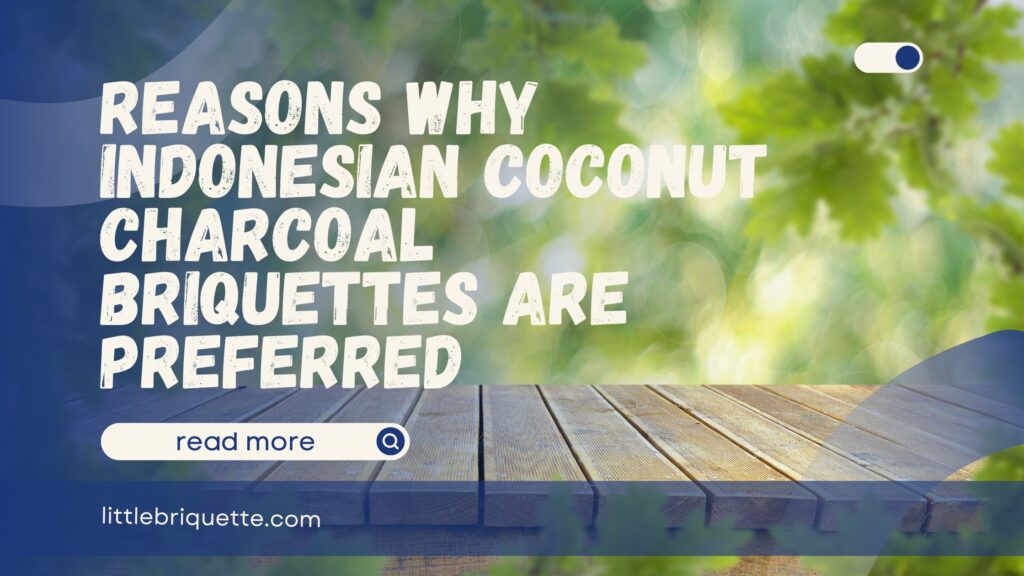 Indonesian Coconut Charcoal Briquettes