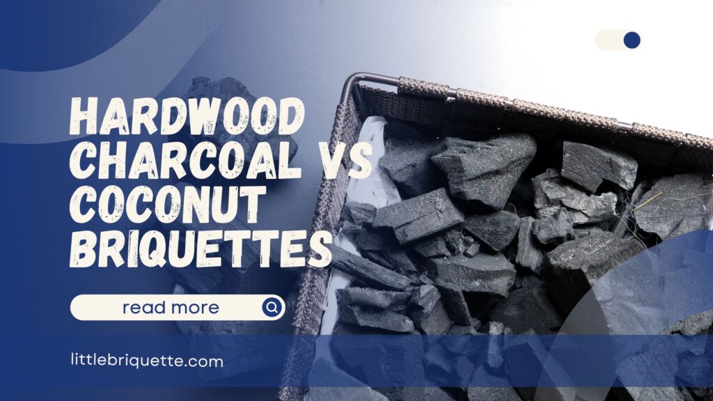 Hardwood Charcoal vs Coconut Briquettes
