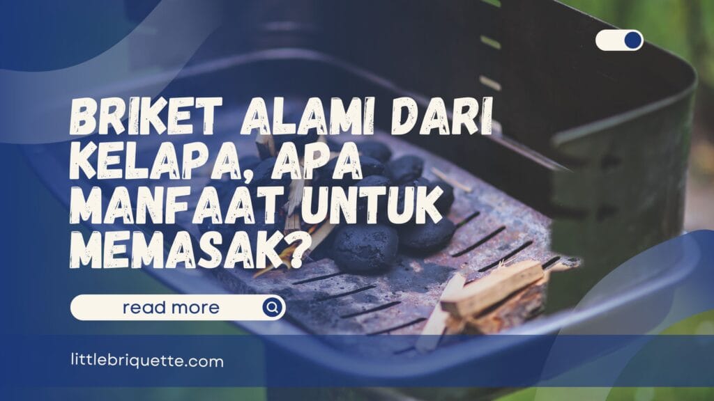 Briket Alami dari Kelapa